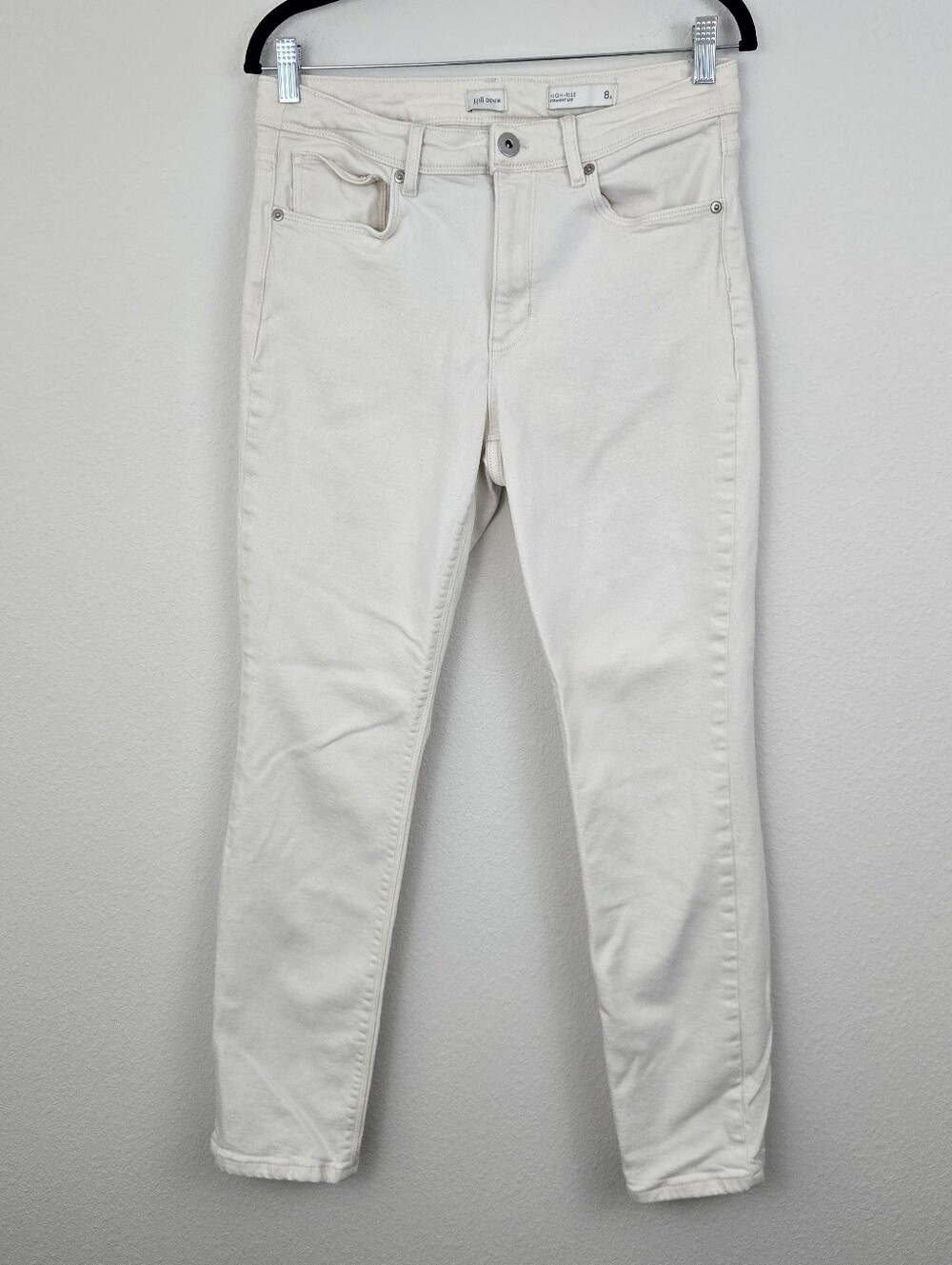 Jill Denim High Rise Straight Leg Jeans
